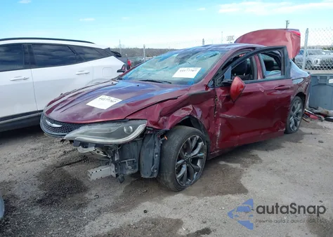 2015 Chrysler 200 S from USA, damaged, VIN 1C3CCCBB9FN550947